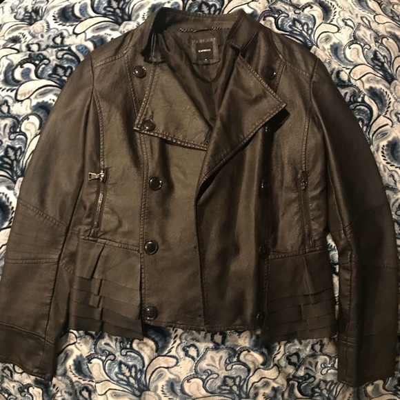 ✨Express Faux Leather Jacket - Picture 2 of 7